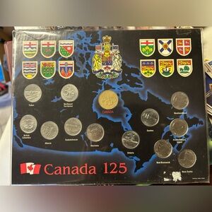 Canada 125 Commemorative Canada Provinces Coins
